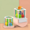 Blocos de Classificação Montessori: Brinquedo Educativo Colorido para Aprendizagem do bebê - Salanas